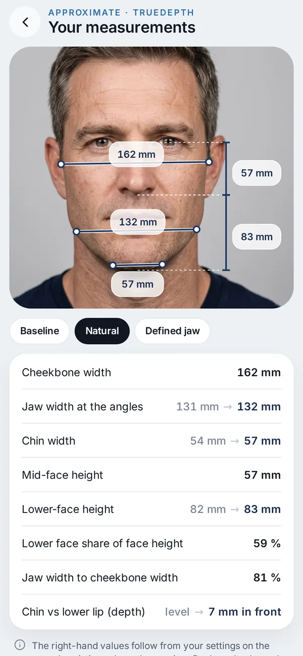 Veylo app screen: Compare, then talk to a clinician