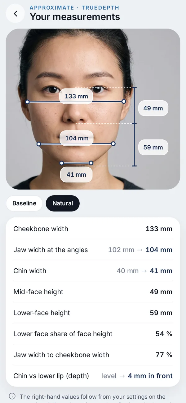 Veylo app screen: Compare, then talk to a clinician